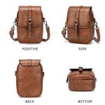 Vintage Crossbody Phone Bag with Tassel Detail