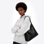 Soft Vegan Leather Slouchy Hobo Shoulder Bag