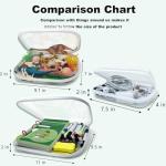 Clear Hard Shell Travel Organizer Case Set