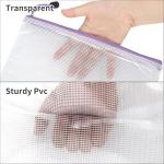 30pcs Waterproof Mesh Zipper Pouch Set