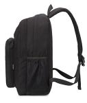 Chic Water-Resistant Black Backpack for Travel