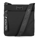 Nautica Black Diver Nylon Small Crossbody Bag