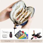 Chic Portable Jewelry Case with Pouches