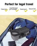 FIREDOG Odor-Proof Travel Storage Bag Case