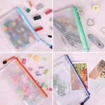 30pcs Waterproof Mesh Zipper Pouch Set