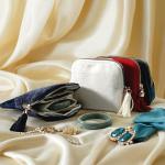 Chic Portable Jewelry Case with Pouches
