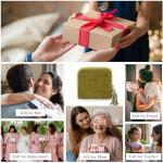 Velvet Travel Jewelry Case with Green Tassel