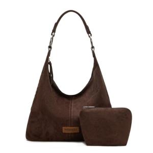 Stylish Wrangler Suede Slouchy Hobo Bag for Women