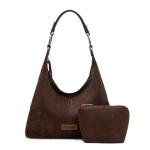 Stylish Wrangler Suede Slouchy Hobo Bag for Women