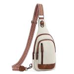 CLUCI Leather Crossbody Bag for Women and Men