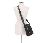 Nautica Black Diver Nylon Small Crossbody Bag