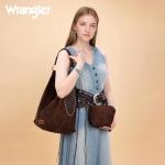 Stylish Wrangler Suede Slouchy Hobo Bag for Women