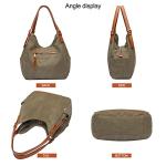 Worldlyda Women’s Ethnic Embroidered Canvas Hobo Bag