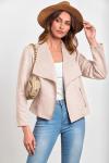 PRETTYGARDEN Women's Cropped Faux Suede Jacket