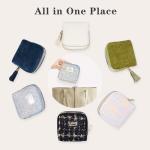 Chic Portable Jewelry Case with Pouches