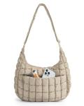 Chic Quilted Crossbody Hobo Bag for Women