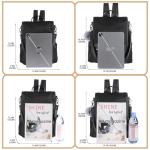 Stylish Anti-Theft Nylon Backpack Purse for Women
