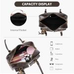 Retro Y2K Shoulder Bag with Multiple Pockets