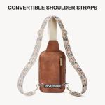 BOSTANTEN Quilted Crossbody Sling Bag for Women