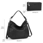 TANTOMI Women’s Multi-Pocket Hobo and Crossbody Bag