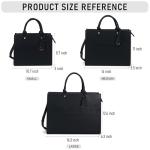 Chinllo Women's Black Tote Bag with Strap