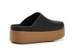 Dylan Platform Clog Shoes in Black/Sepia
