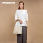 Montana West Casual Hobo Bag with Crossbody Strap