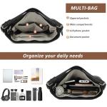 TANTOMI Women’s Multi-Pocket Hobo and Crossbody Bag