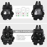Stylish Anti-Theft Nylon Backpack Purse for Women