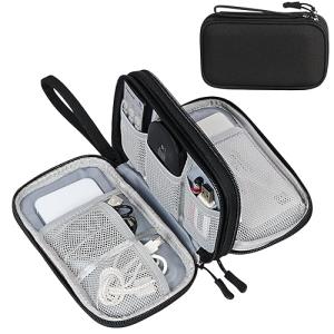 FYY Waterproof Travel Cable Organizer Bag - Black
