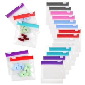 Chic Travel Pill Pouch Set - 14 Pieces