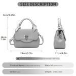 Tigpoy Women's Versatile Top Handle Satchel Bag