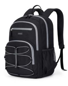 BAGSMART 15.6 Inch Travel Laptop Backpack - Black