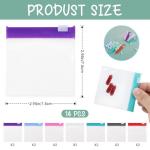 Chic Travel Pill Pouch Set - 14 Pieces