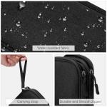 FYY Waterproof Travel Cable Organizer Bag - Black