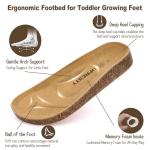 UpResty Suede Toddler Clogs with Memory Foam