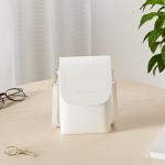 BOSTANTEN Vegan Leather Designer Crossbody Bag, White