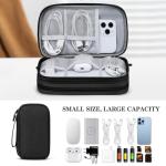 FYY Waterproof Travel Cable Organizer Bag - Black