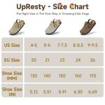 UpResty Suede Toddler Clogs with Memory Foam