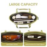 Vegan Leather Tote Bag for Women - Mushroom