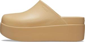 Wheat Dylan Platform Clog Mule Shoes for Women