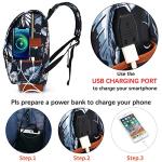 YGR Floral Laptop Backpack for Women - Lotus Leaf