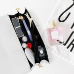 KKXIU Black Vegan Leather Crossbody Bag for Women