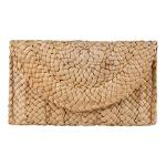 Chic Woven Straw Clutch for Summer Days