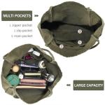 YAVCOOL Women's Large Canvas Tote Bag