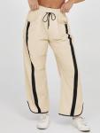 Fisoew Women's Casual Wide Leg Y2K Track Pants