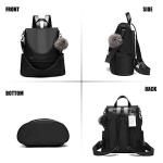 Stylish Anti-Theft Nylon Backpack Purse for Women
