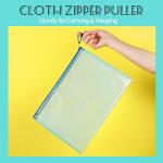 LEOBRO Set of 4 Mesh Zipper Pouch Bags