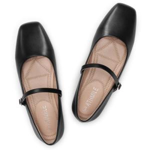 Mary Jane Ballet Flats for Women – Adjustable Comfort
