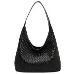 Elegant Woven Leather Tote Bag for Women
